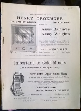 Tables Showing the Value of Silver and Gold per Ounce, Troy, at Different Degrees of Fineness, 8th ed.