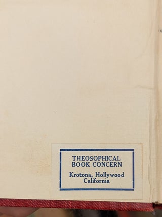 Incidents in the Life of Madame Blavatsky Compiled from Information Supplied by her Relatives and Friends.