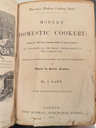 Modern Domestic Cookery: Based on the Well-Known Work of Mrs. Rundell (Murray's Modern Cookery Book)