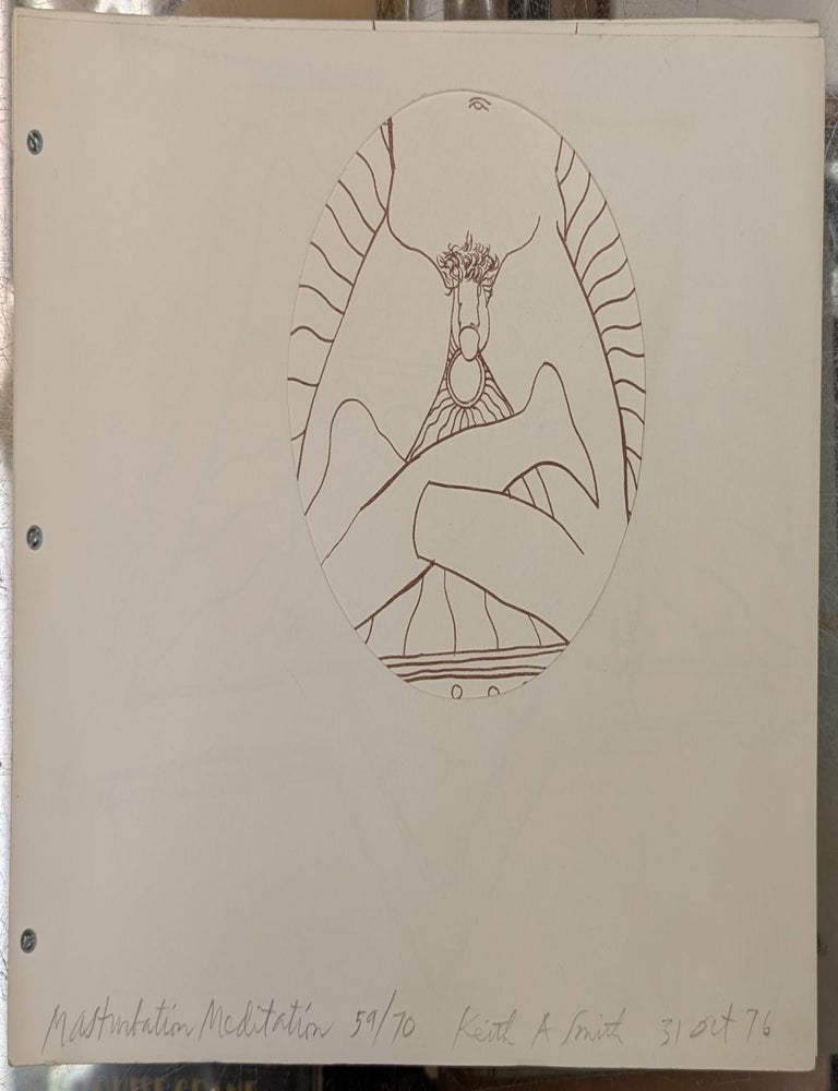Item #110682 Masturbation Meditation. Keith A. Smith.