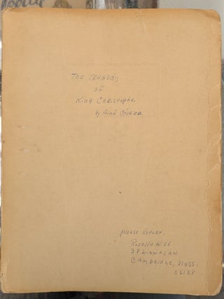 Item #110686 The Tragedy of King Christophe. Aime Cesaire, Rosella Hill, tr