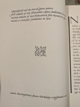 An Introduction to the Elements of Calligraphy, 2nd ed.