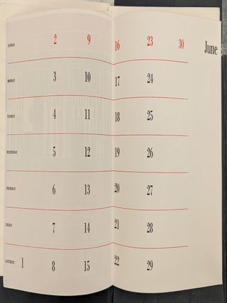 Adlib Calendar 1968 (Keepsake 12)