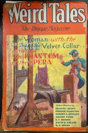 Item #1111p Weird Tales: October, 1929. Weird Tales
