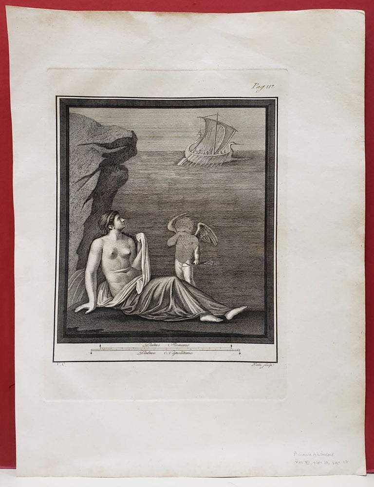 Item #111420 Ancient Herculaneum and Pompeii (Arianna's Abandonment). Giovanni Morghen.