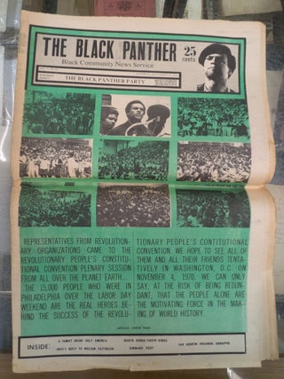 Item #111802 The Black Panther: Black Community News Service, Vol. V, No. 12, September 19, 1970