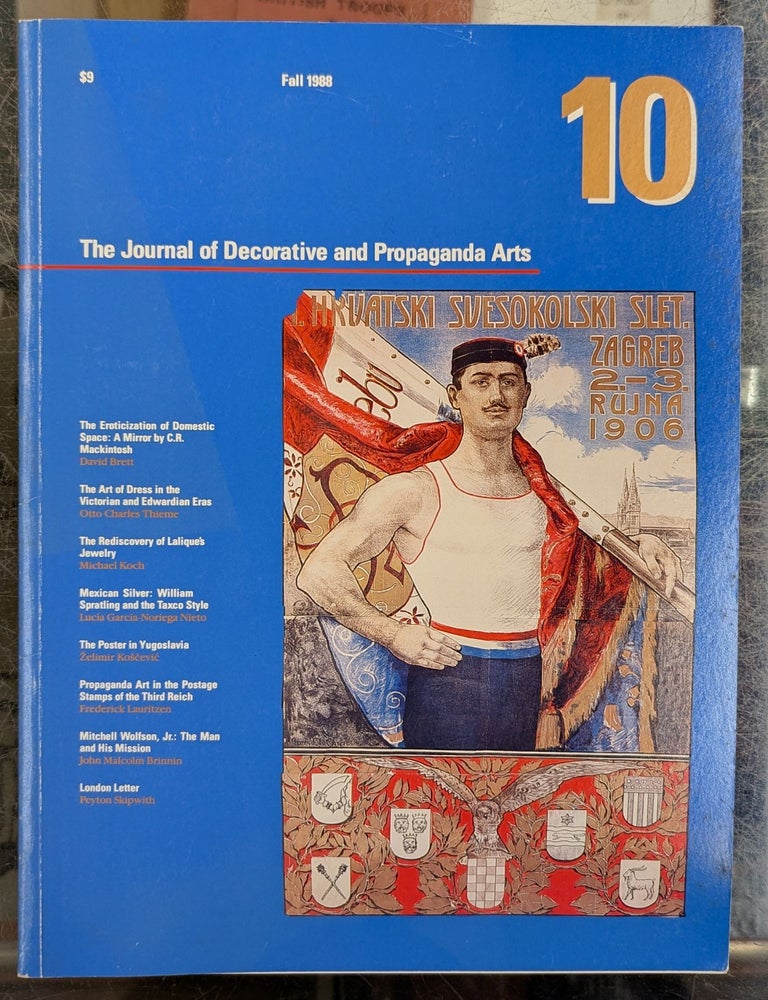 Item #112063 The Journal of Decorative and Propaganda Arts #10, Fall 1988