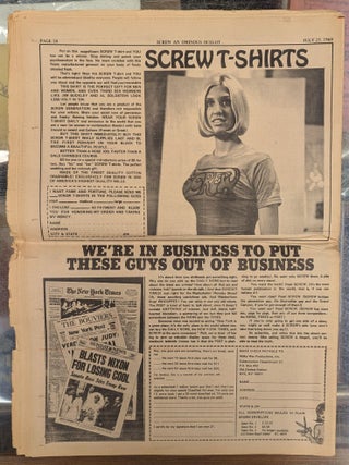 Screw, The Sex Review, July 25, 1969
