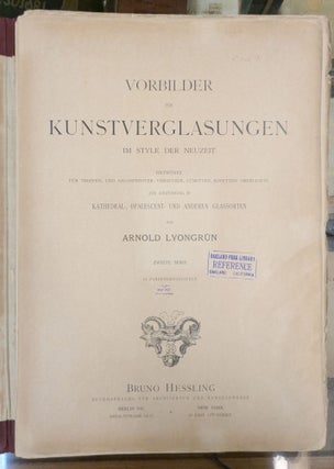 Vordbilder fur Kunstverglasungen im Style der Neuzeit