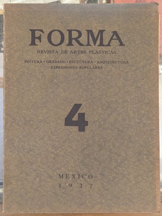 Item #112903 Forma, Revista de Artes Plasticas No.4 1927
