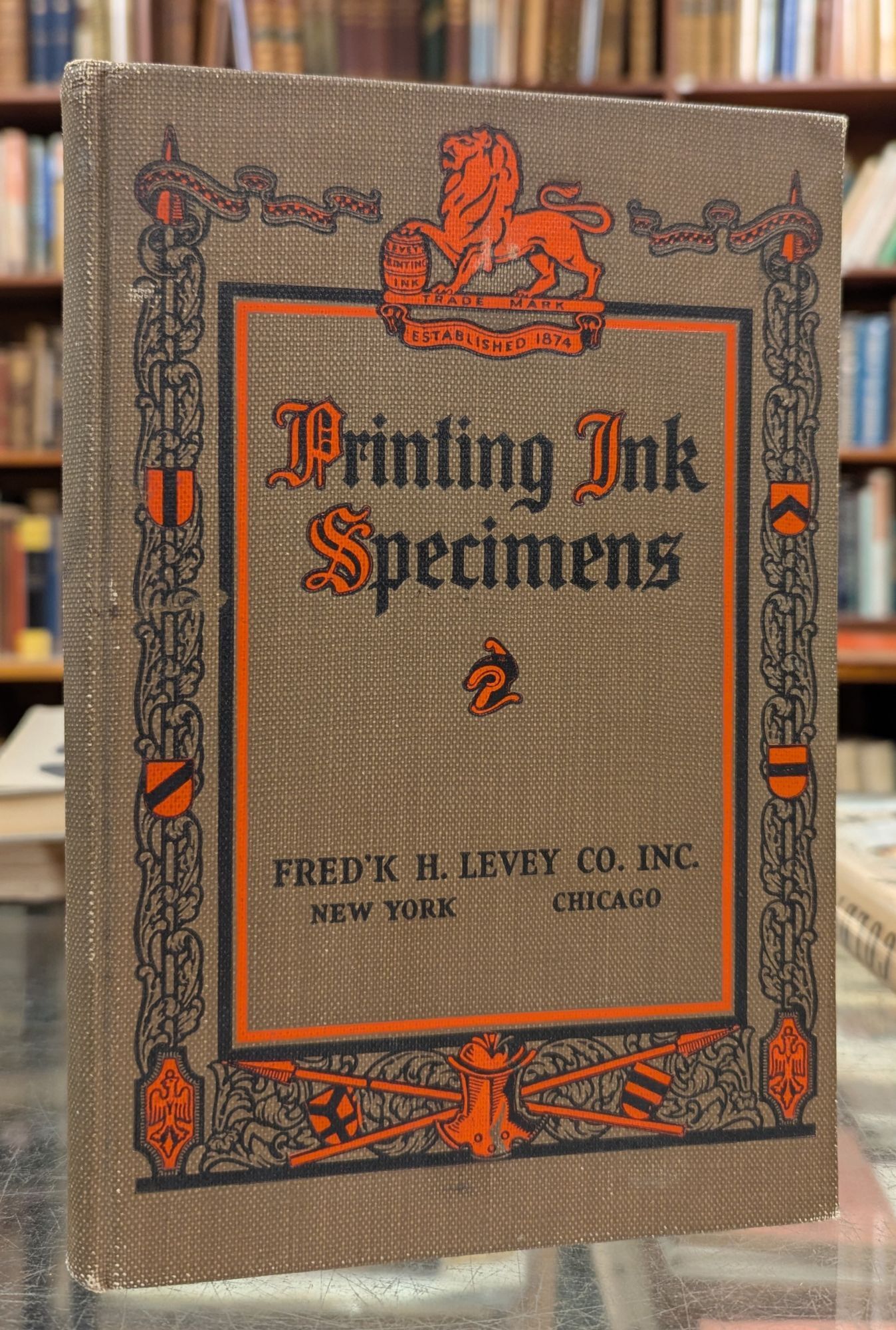Printing Ink Specimens | Frederick H. Levey