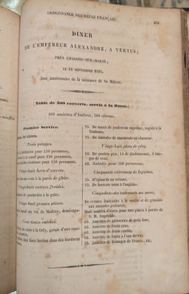 Neo-Physiologie du Gout par Order Alphabetique ou Dictionnaire General de la Cuisine Francaise