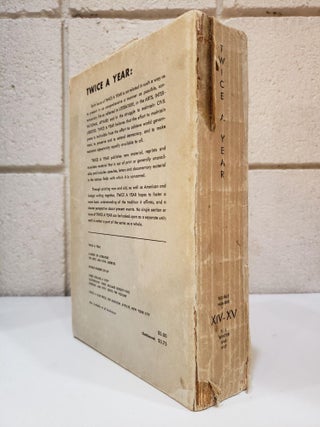 Twice a Year, a Book of Literature, the Arts, and Civil Liberties, Double Number-Fourteen-Fifteen, Fall-Winter 1946-1947