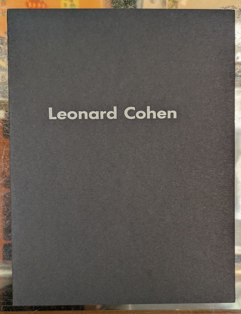 Item #113579 You Do Not Have to Love Me (signed). Leonard Cohen.