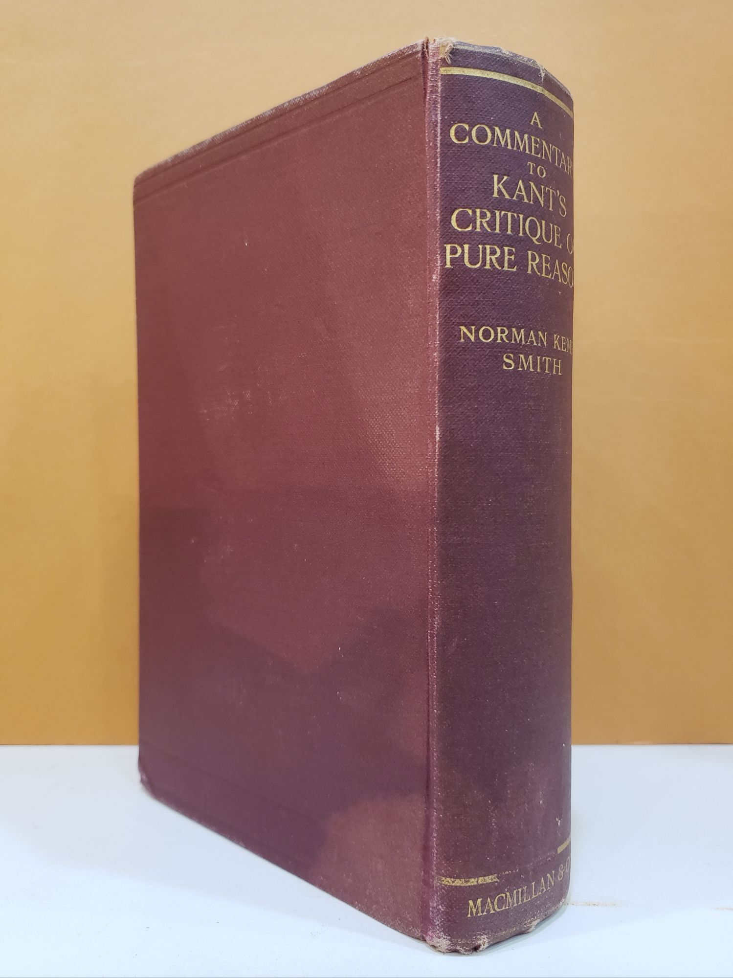 A Commentary to Kant's 'Critique of Pure Reason' | Norman Kemp Smith