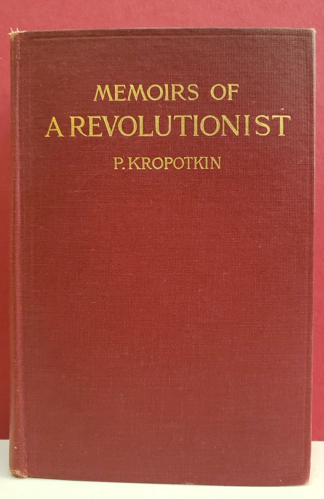 Item #1138459 Memoirs of a Revolutionist. P. Kropotkin.