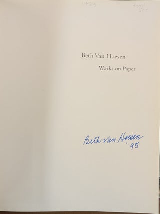 Beth van Hoesen: Works on Paper