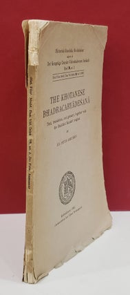 The Khotanese Bhadracaryadesana: Text, Translation, and Glossary, Together with the Buddhist Sanskrit Original