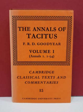 Item #1139600 The Annals of Tacitus, Vol. I (Cambridge Classical Texts and Commentaries, Series...
