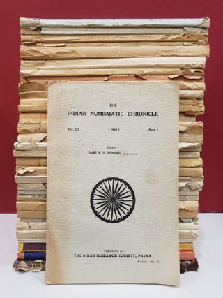Item #1141232 The Journal of the Numismatic Society of India, 34 Vols. (Incomplete Set). A. K....