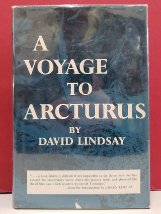 Item #1143272 A Voyage to Arcturus. David Lindsay