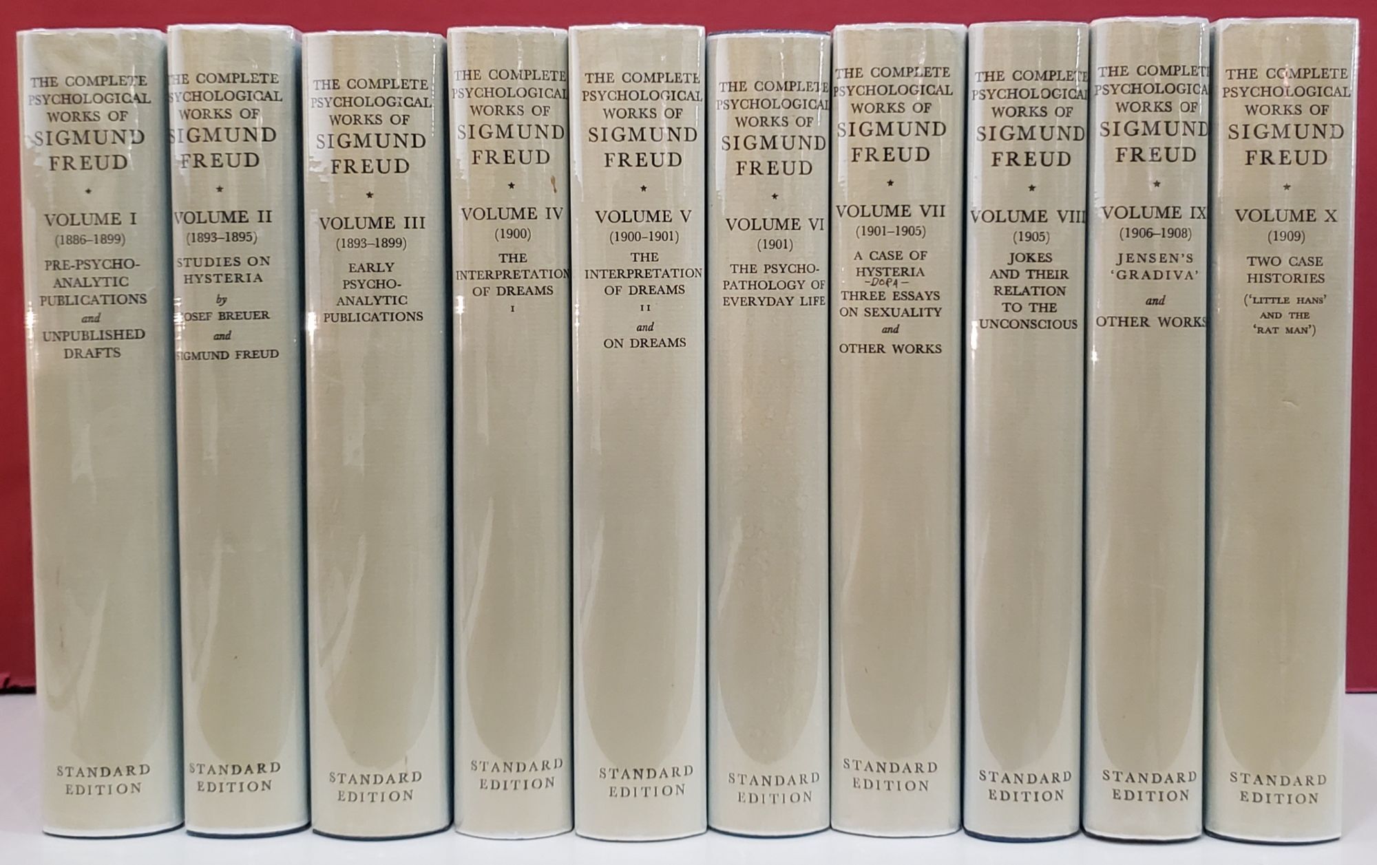 Sigmund Freud Books