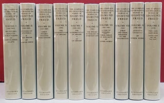 Item #1143545 The Complete Psychological Works of Sigmund Freud, 24 Vol. Set. James Strachey...