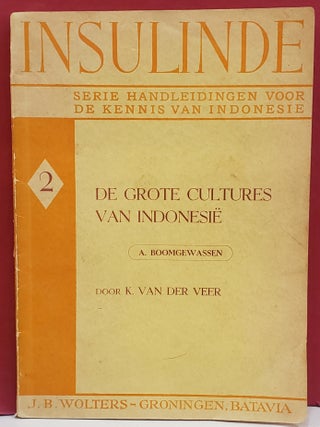Item #1144002 Insulinde: De Grote Cultures Van Indonesie. Peter Van Der Veer, Ed