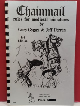 Item #1144026 Chainmail Rules of Medieval Miniatures, 3rd Edition. Jeff Perren Gary Gygax