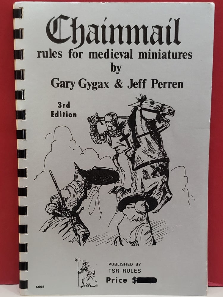 Item #1144026 Chainmail Rules of Medieval Miniatures, 3rd Edition. Jeff Perren Gary Gygax.