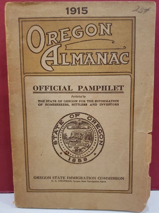 Item #1144283 Oregon Almanac: Official Pamphlet
