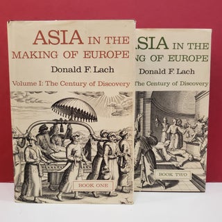 Item #1144943 Asia in the Making of Europe, Vol. I: The Century of Discovery, Books 1-2. Donald...
