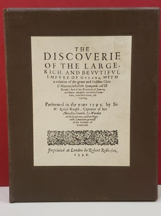 The Discoverie of Guiana / The Discoveries of the World (Facsimile)