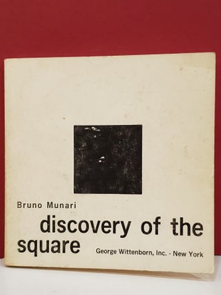 Item #1145376 Discovery of The Square. Bruno Munari