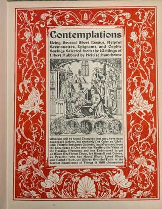 Comtemplations, From the Writings of Elbert Hubbard