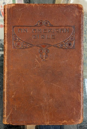 Item #1145609 An American Bible. Alice Hubbard