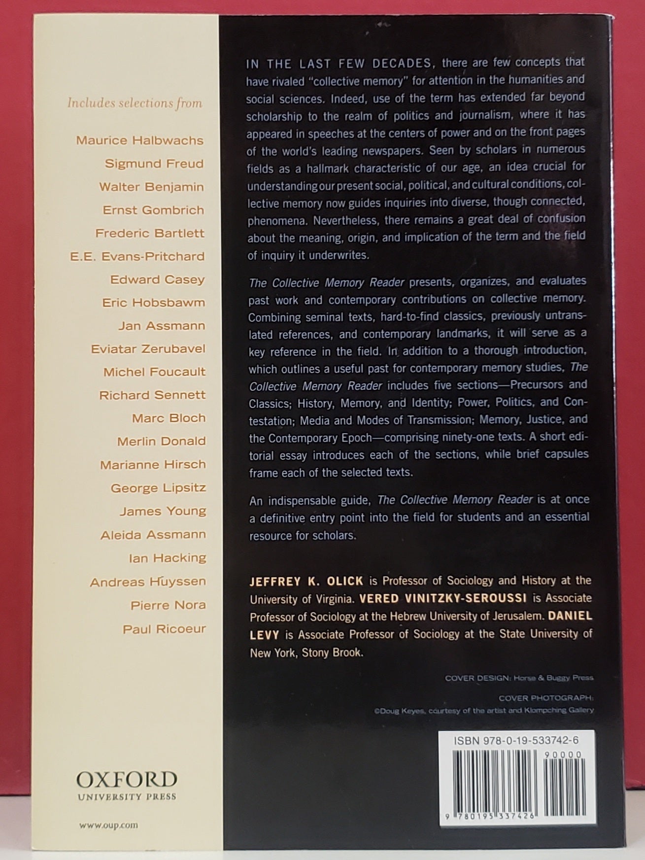 The Collective Memory Reader | Vered Vinitcky-Seroussi Jeffrey K