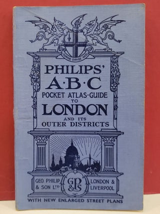 Item #1148501 Philips' ABC Pocket Atlas Guide to London and Its Outer Districts with Postal Areas...