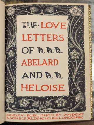The Love Letters of Abelard and Heloise
