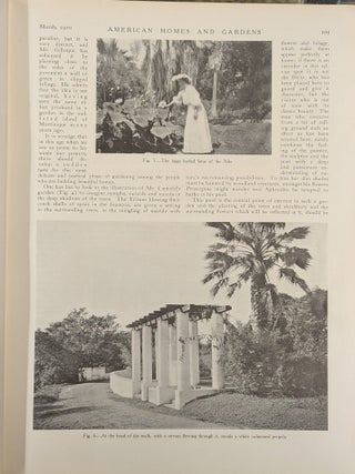 American Homes and Gardens, January to December 1910