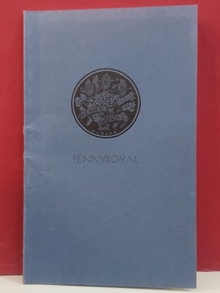 Item #1150563 PennyRoyal: A Checklist of Books, Posters and Broadsides from Pennyroyal Press,...