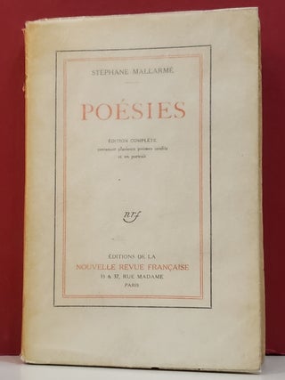 Item #1150753 Poesies. Stephane Mallarme