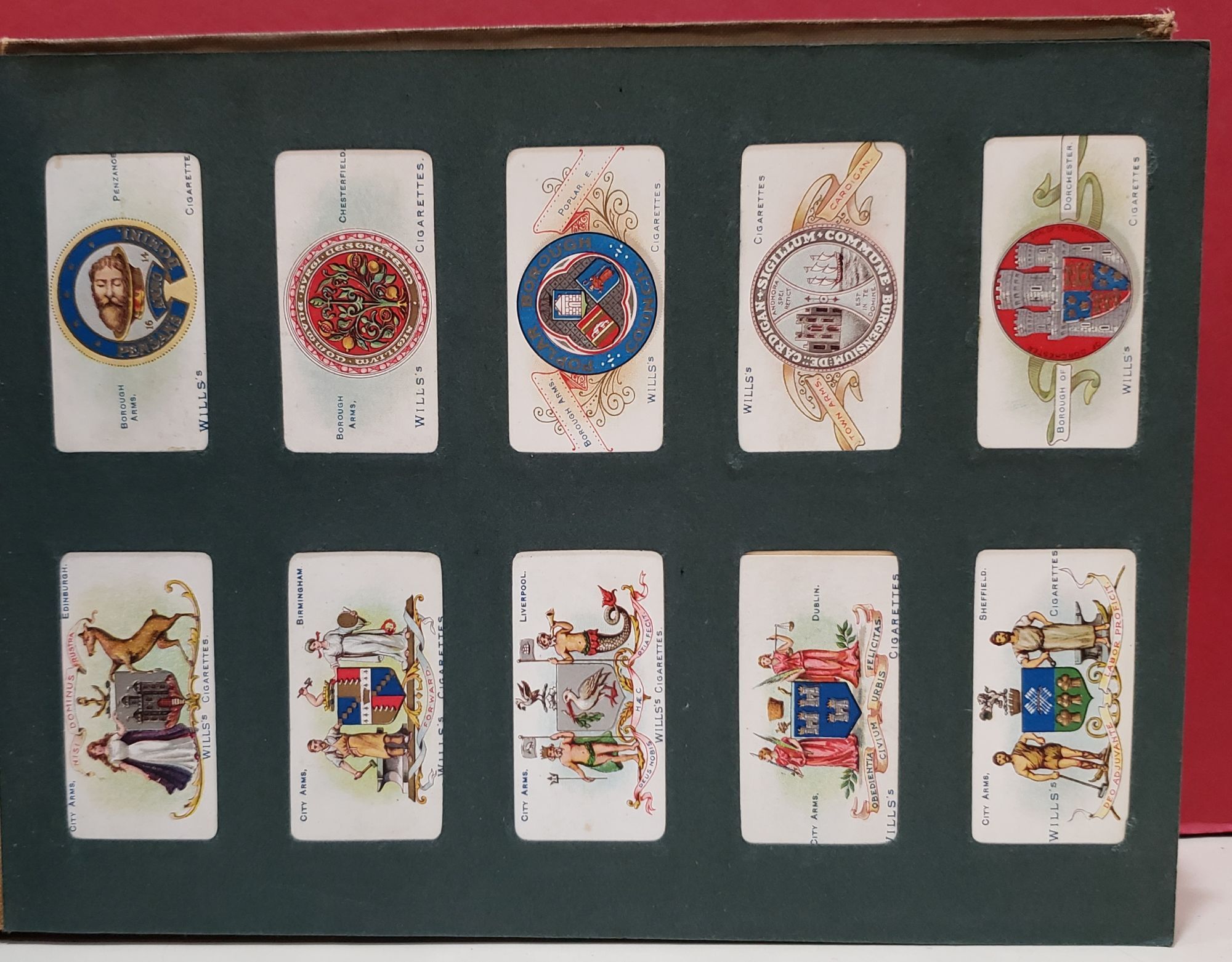 Wills Cigarette Card Album | W D., H O. Wills