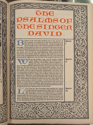 The Psalms of David