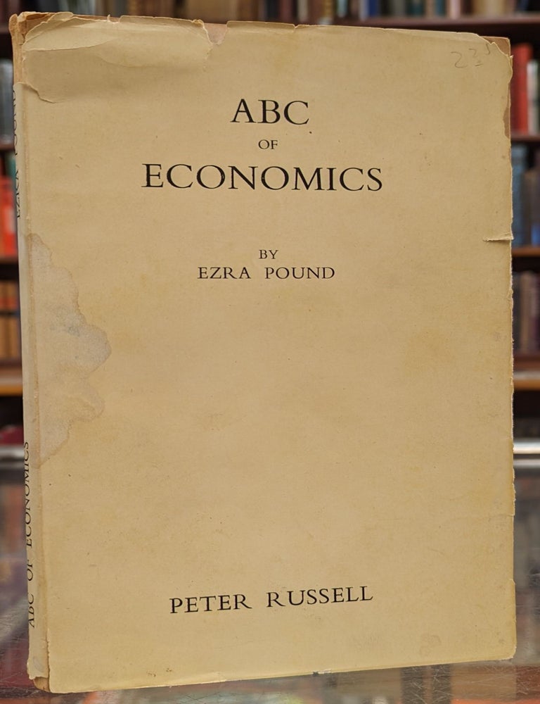 Item #1153600 ABC of Economics, 2nd ed. Ezra Pound.