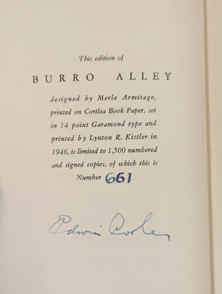 Burro Alley