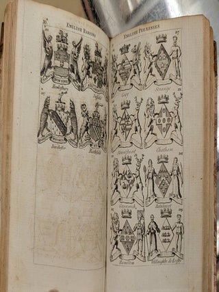 New Heraldry in Miniature; Consisting of all the Arms, Crests, Supporters, and Mottos, of the Peers, Peeresses, and Bishops, of England, Scotland, and Ireland