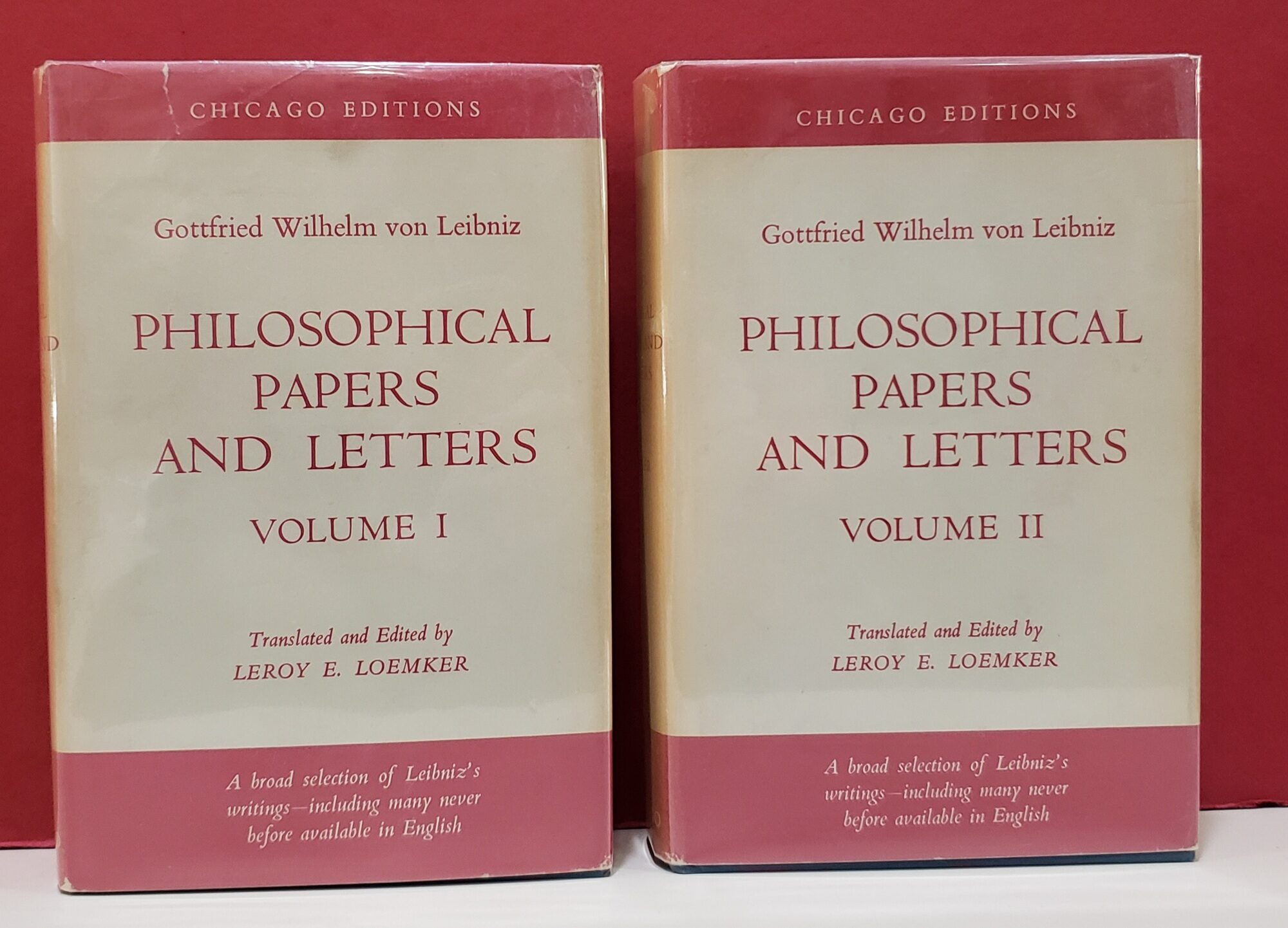 Philosophical Papers and Letters | Leroy E. Loemker Gottfried