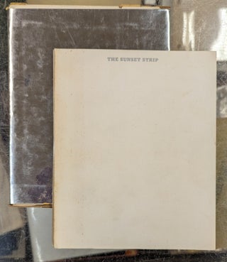 Item #115671 The Sunset Strip. Ed Ruscha