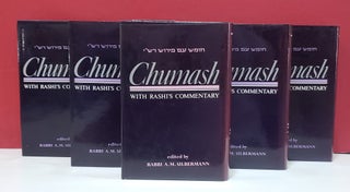 Item #1156874 Chumash with Rashi's Commentary. A M. Silbermann